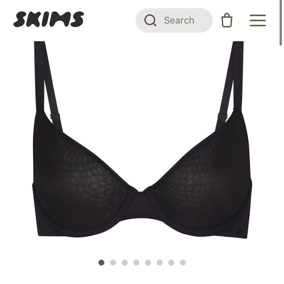 SKIMS | WEIGHTLESS DEMI BRA | ONYX / 36 / DD - Picture 3 of 11
